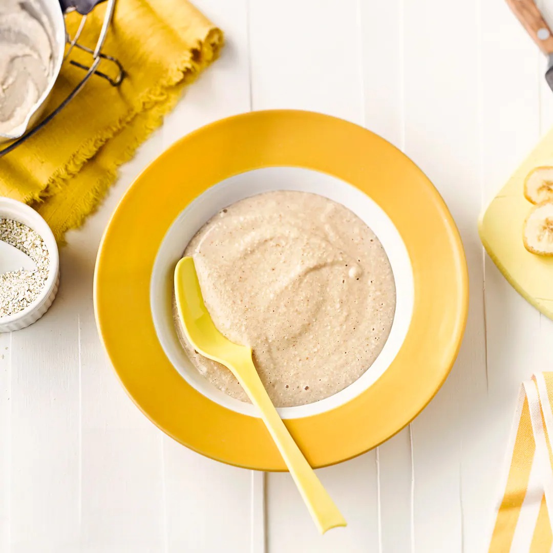 Bananen-Getreidebrei