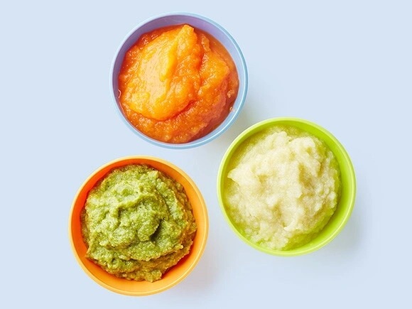 Gemüse-Kartoffel-Fleisch/Fischbrei