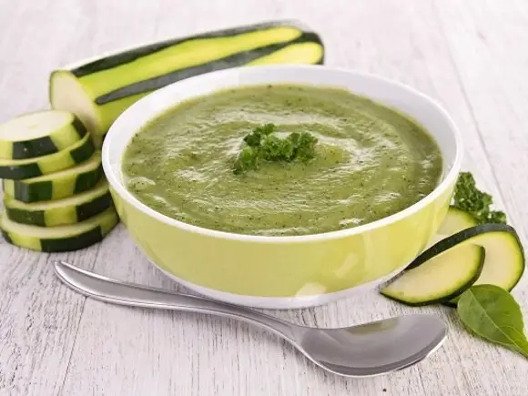 Lachs-Zucchini-Kartoffelbrei