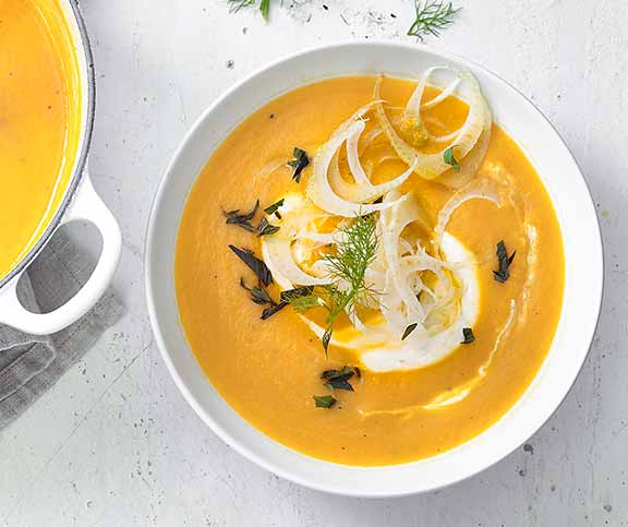 Rüebli-Fenchel-Suppe