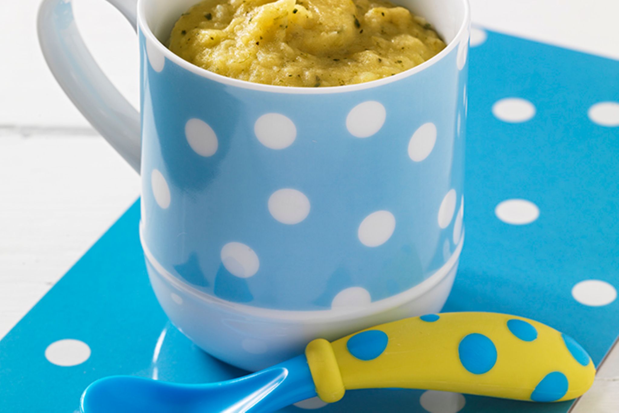 Rüebli-Kohlrabi-Babybrei