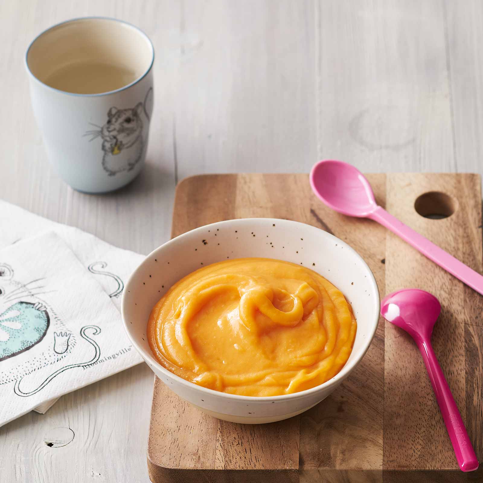 Rüeblibrei für Babys