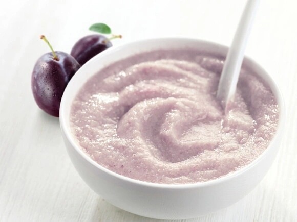 Zwetschge-Getreidebrei 1 Zwetschge-Getreidebrei