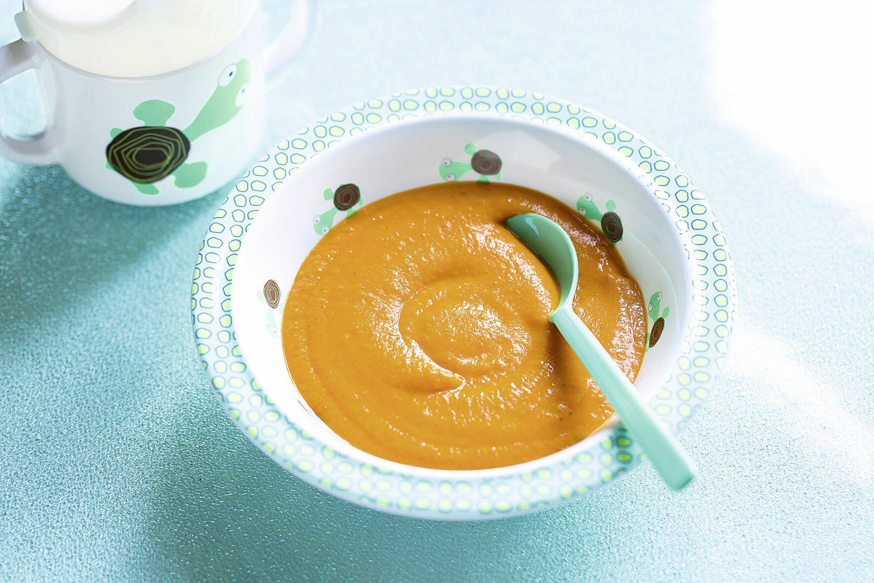 Hähnchenbrei mit Kohlrabi