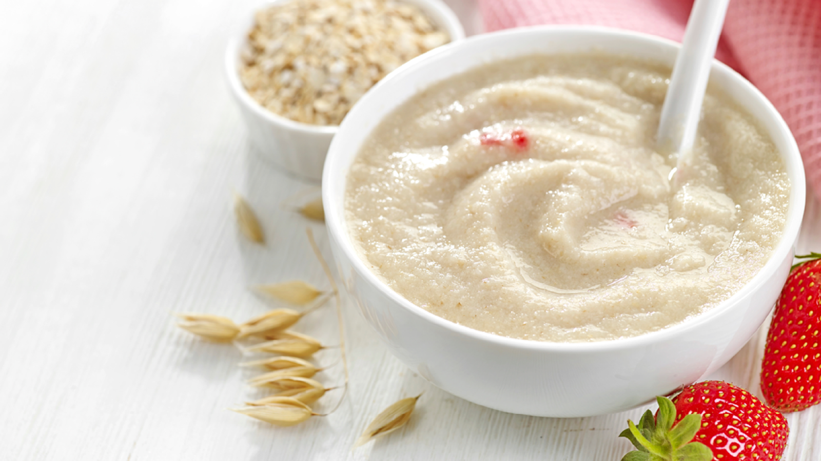 Obstbrei mit Getreide