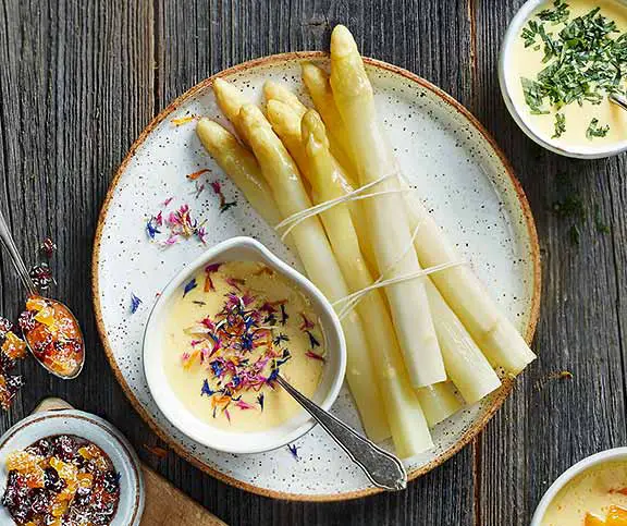 spargeln mit sauce hollandaise